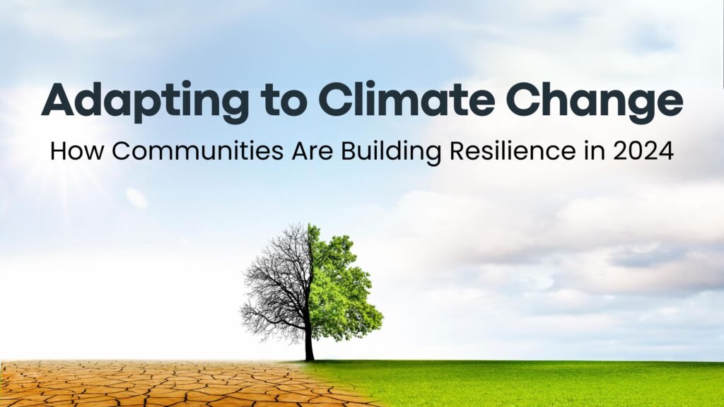 Adapting to climate change: How communities are building resilience in 2024