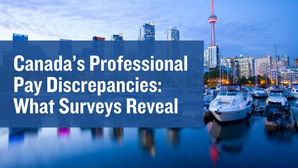 Canada’s Professional Pay Discrepancies: What Surveys Reveal